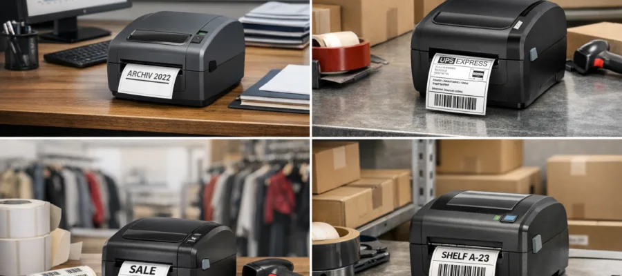 Beste Etikettendrucker nach Einsatzbereich: Buero, Versand, Einzelhandel, Lager