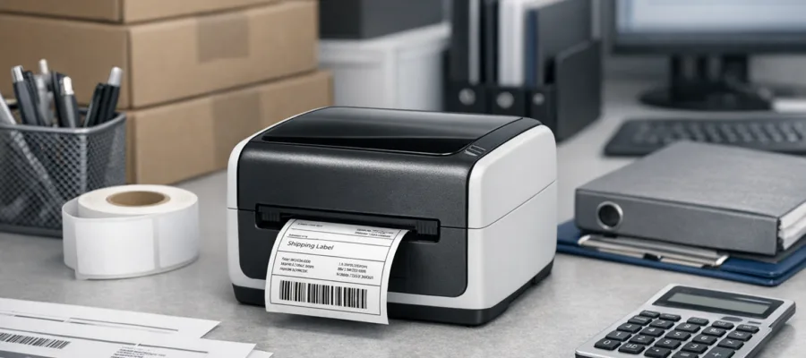 Buero Etikettendrucker: Kompakte Modelle fuer Arbeitsplatz und Verwaltung