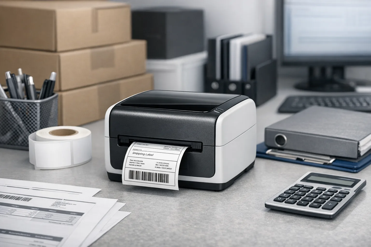 Buero Etikettendrucker: Kompakte Modelle fuer Arbeitsplatz und Verwaltung