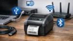 Etikettendrucker Anschluss & Kompatibilitaet: USB, Netzwerk, WLAN, Bluetooth