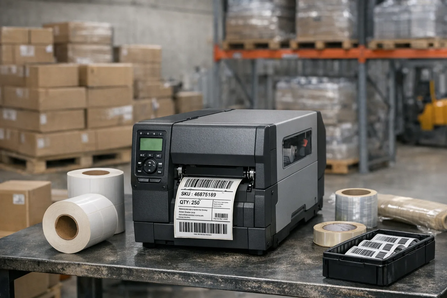 Lager & Logistik Etikettendrucker: Robuste Geraete fuer hohe Stueckzahlen